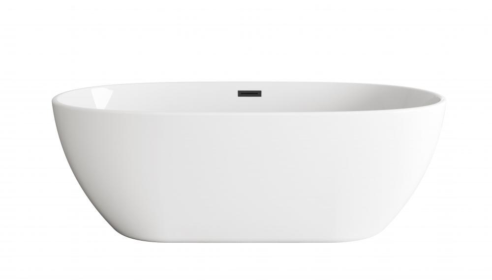 Bathtub 66.9"30.7"24.0" GW with MBK drain kit