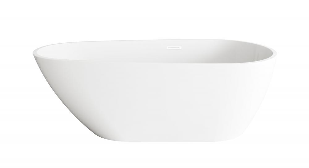 Bathtub 66.9 x 31.5 x 23 GW with WHT drain kit