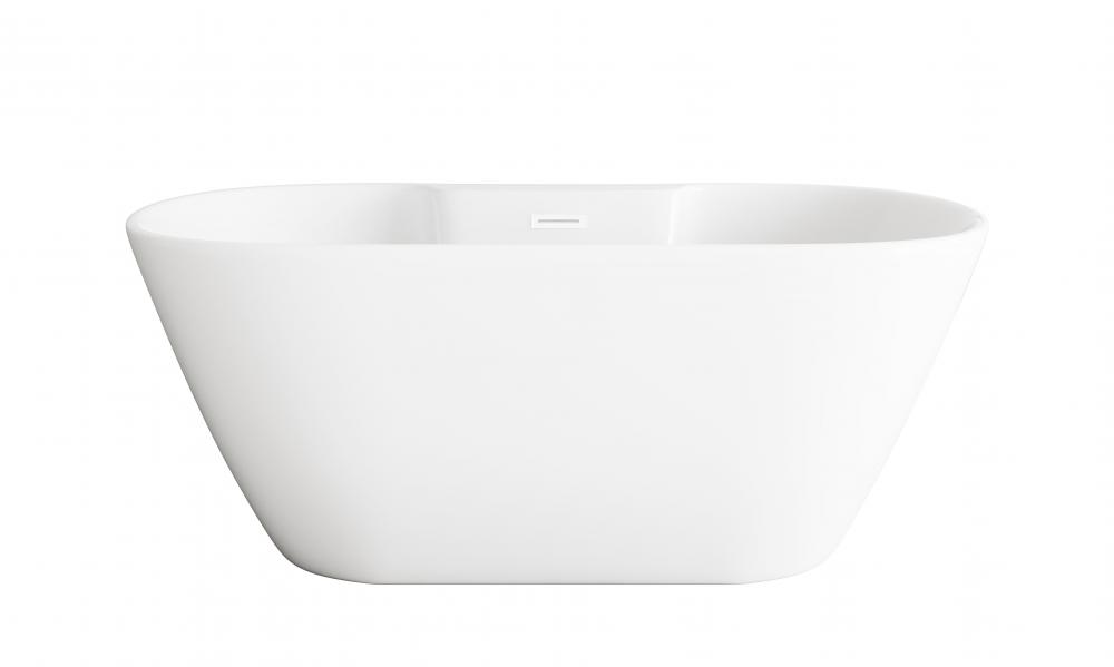 Bathtub 59.1 x 29.9 x 22.8 Glossy White