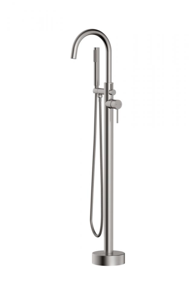 Tub Faucet 7 5/6" × 3‘ 8-7/8"  × 11 7/8" brushed nickel