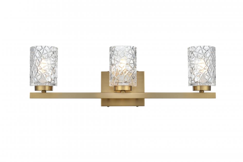 Cassie Wall sconce W24"E5.2"H7.7" Satin Gold