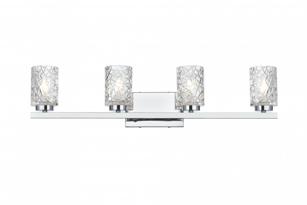 Cassie Wall sconce W31.9"E5.2"H7.7" Chrome
