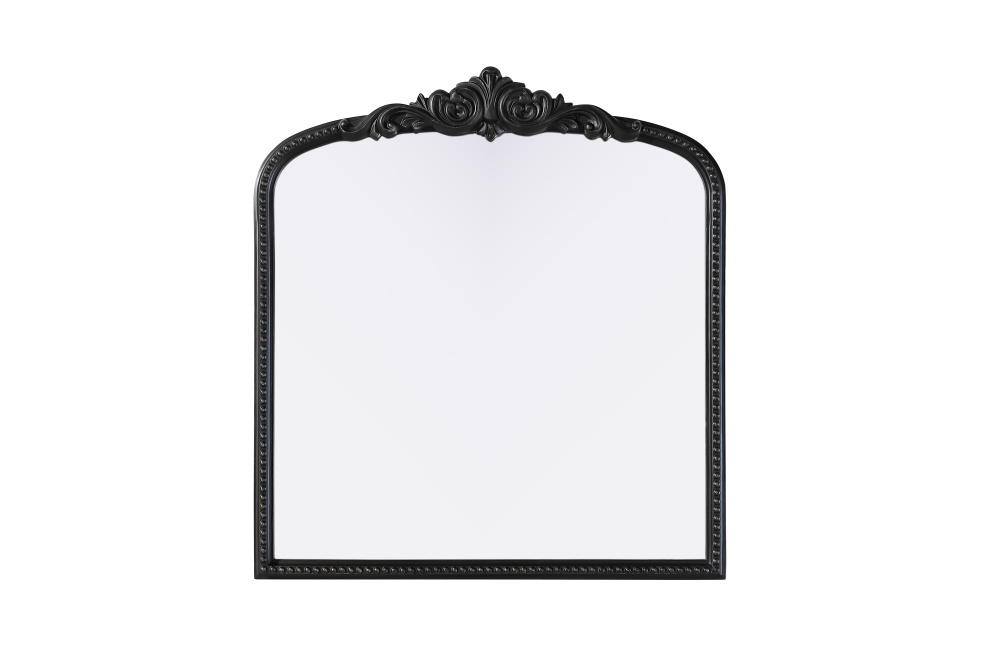 Naomi Vintage Resin Mirror 33x36 in Vintage Bronze