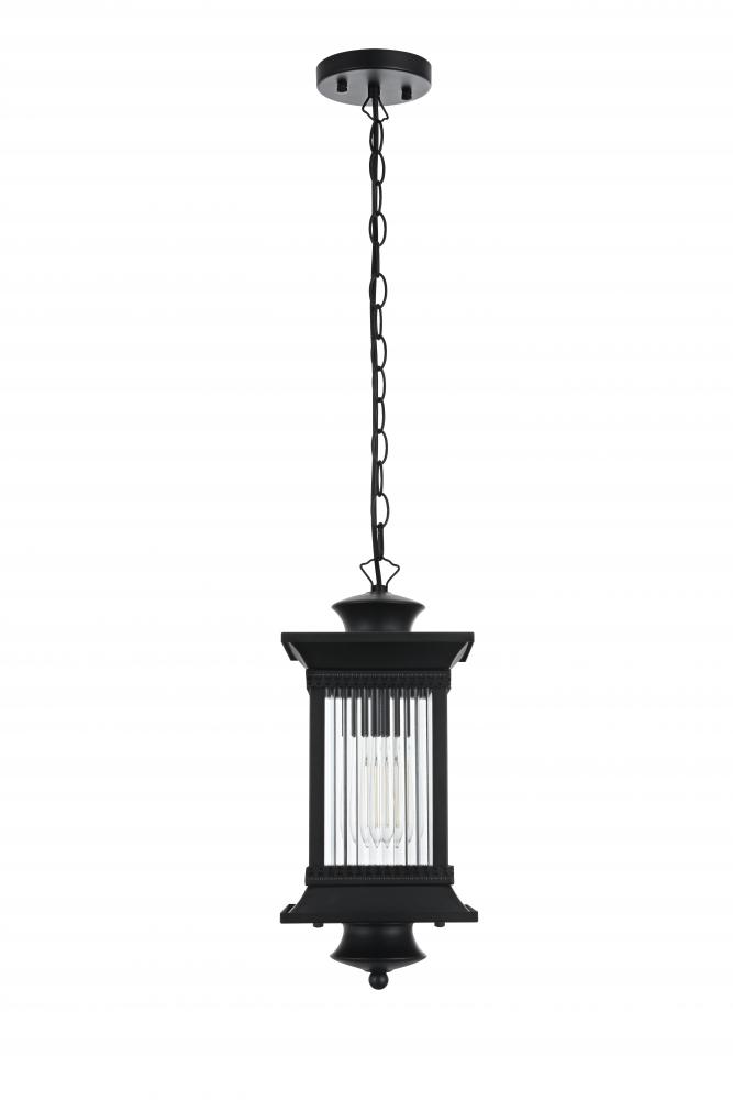 Outdoor Hanging W7" L7" H17.5" L1 Black