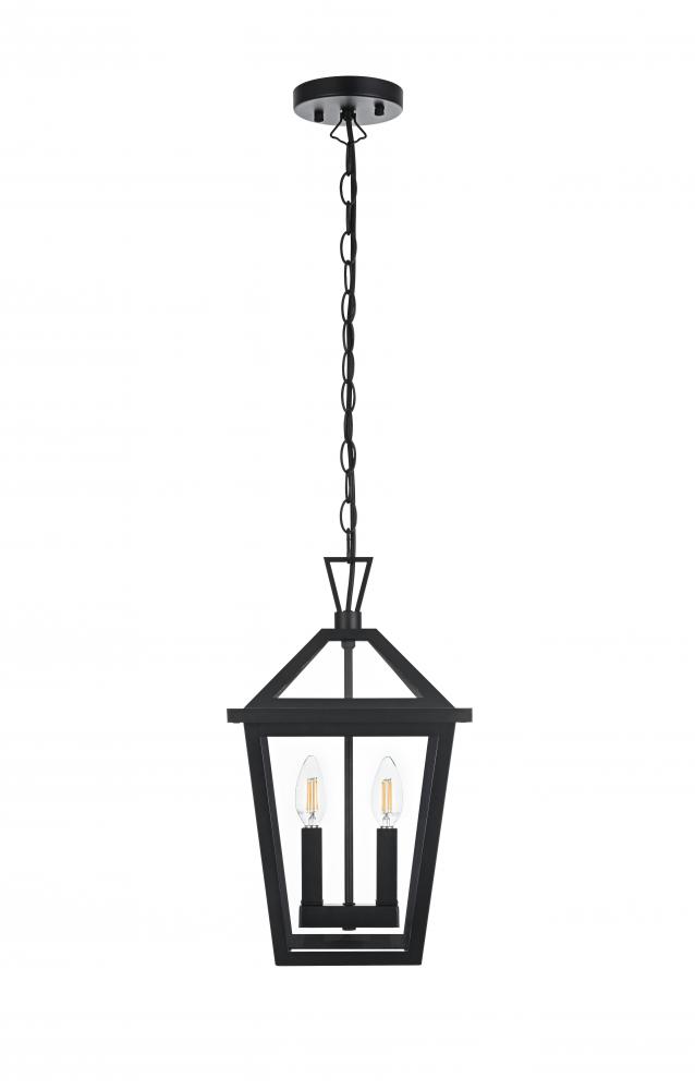 Outdoor Hanging L10" W10" H17" L2 Black