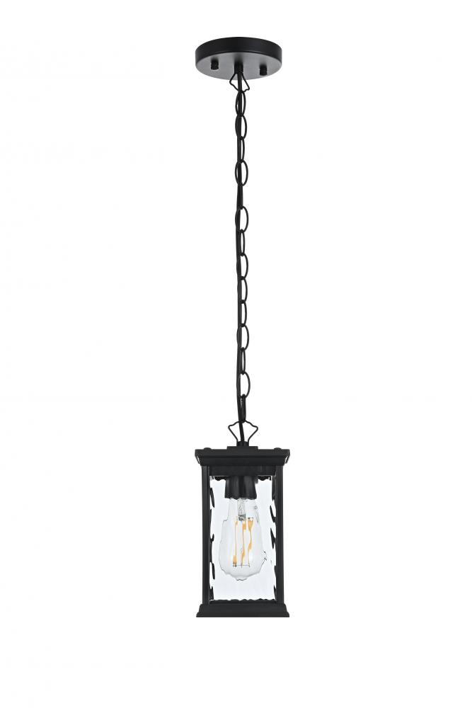 Outdoor Hanging L5" W5" H10.5" L1 Black