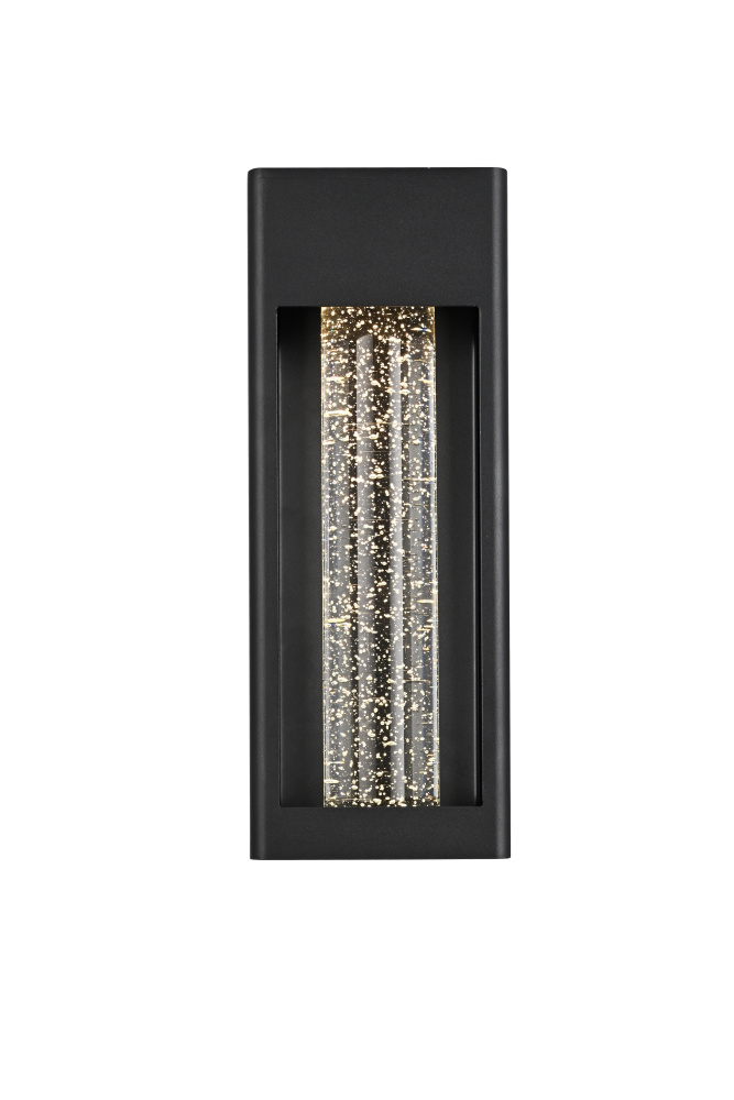 Amaris 15 inch LED Outdoor Wall sconce in Black