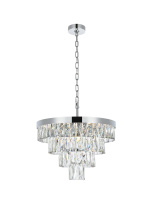 Elegant 1060D20C - Pendant D20"H14"L10 Chrome