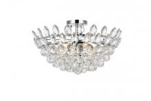 Elegant 1105F20C - Emilia 20 inch flush mount in chrome