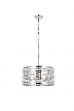Elegant 1108D16C - Kennedy 16.5 inch pendant in chrome