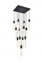 Elegant 2088G26BK - Pendant L26"W26"H24"L13 Black