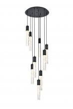 Elegant 2089D24BK - Pendant D24"H24"L9 Black
