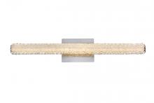 Elegant 3800W30C - Bowen Wall Sconce W30" H5.5" E4.5"  LED 14W  DIM 3CCT  Chrome