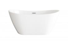 Elegant BT10354GW-BNK - Bathtub 54.0"29"24" GW with BNK drain kit