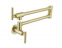 Elegant FAK-312BGD - Kitchen Faucet 13 7/8" × 8 7/16"  brushed gold