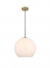 Elegant LD2217SG - BAXTER Hang D13.8"H13.4"L1 Satin Gold W