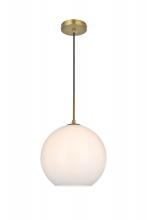 Elegant LD2225SG - BAXTER Hang D11.8"H11.8"L1 Satin Gold W