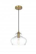 Elegant LD2246SG - DESTRY Hang D9.4"H8.5"L1 Satin Gold