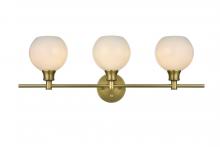 Elegant LD2319SG - Collier Wall L28.1W8H10.1 Satin Gold W/GL
