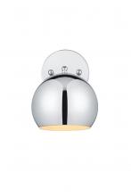 Elegant LD2355C - Othello Wall Sconce W5.9"E9.1"H7.8" Chrome