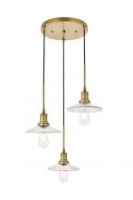 Elegant LD4040D19BR - Waltz Hanging W19"*H5.6" BR