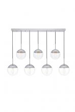 Elegant LD6089C - Eclipse Hang L53.9"W8"H9"L7 CH CL