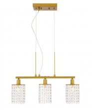 Elegant LD7501BR - Taylor Hanging  L22" W4.7" H8.9" L3 BR