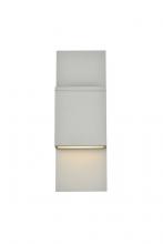 Elegant LDOD4024S - Raine Integrated LED wall sconce  in silver