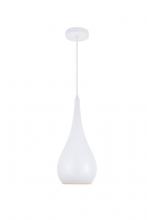 Elegant LDPD2002WH - Nora Hang D7.5"H18"L1 White