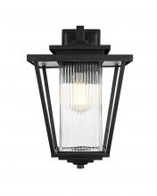 Elegant OD305W16BK - Wall sconce W10" H15.5" E11" L1 Black