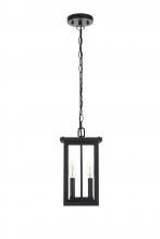 Elegant OD324H14BK - Outdoor Hanging L7" W7"H13.5" L2 Black