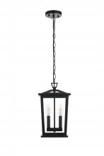 Elegant OD333H15BK - Outdoor Hanging L8.5" W6" H14.5" L2 Black