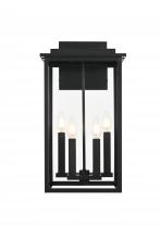 Elegant OD501W21BK - Wall Sconse W11"D7.9"H20.9" Black
