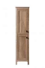 Elegant SC011665NT - Bath Storage Cabinet 2dr 16Wx22Dx65H natural oak