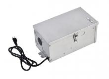 Elegant TF600WST - LOW VOLTAGE LANDSCAPE TRANSFORMER 600W, 120V, STAINLESS STEEL,INPUT: 120VOUTPUT: 0V-12V-13V-14V-15V