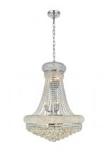 Elegant V1800D24C/RC - Primo 14 light Chrome Chandelier Clear Royal Cut Crystal