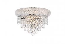 Elegant V1802W12C/RC - Primo 2 light Chrome Wall Sconce Clear Royal Cut Crystal