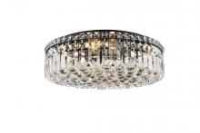 Elegant V2030F20BK/RC - Maxime 20 inch black flush mount