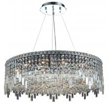 Elegant V2031D32C/RC - Maxime 18 light Chrome Chandelier Clear Royal Cut Crystal