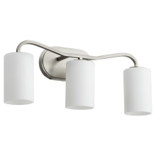 Quorum 5307-3-65 - 3-Light Bath Vanity