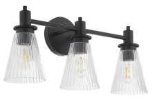 Quorum 5803-3-59 - 3 LIGHT VANITY - MATTE BLACK