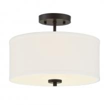 Savoy House Meridian M60008ORB - 2-Light Ceiling Light in Oil Rubbed Bronze