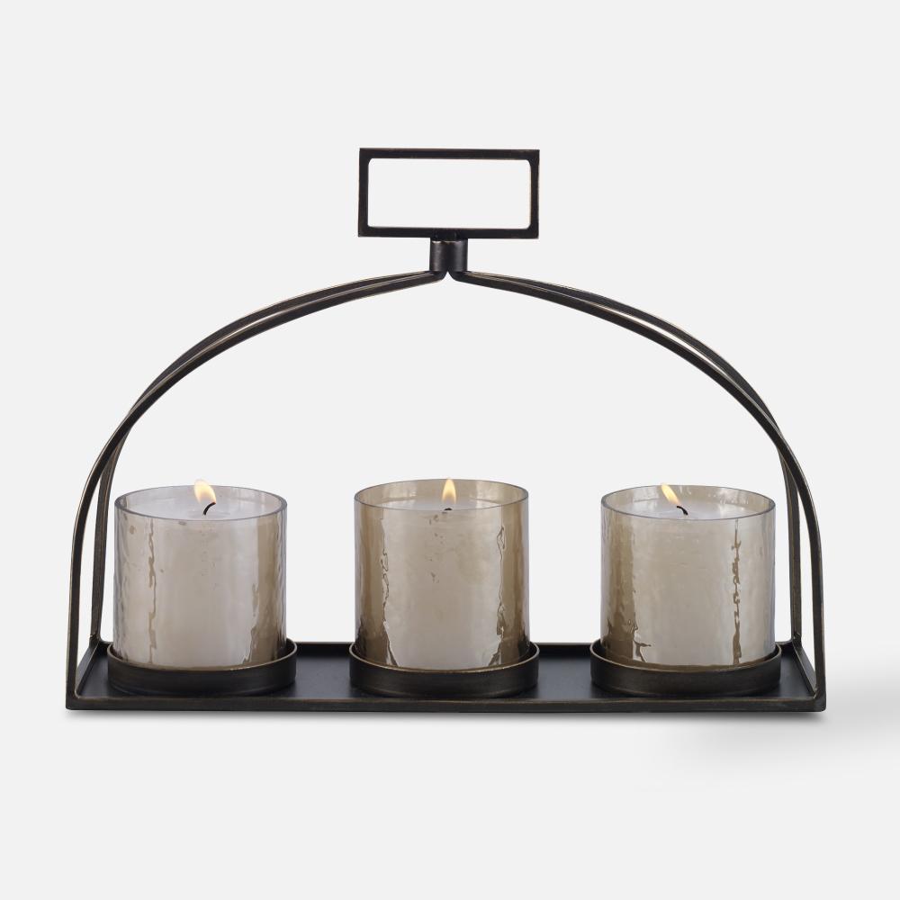 Riad Triple Candleholder