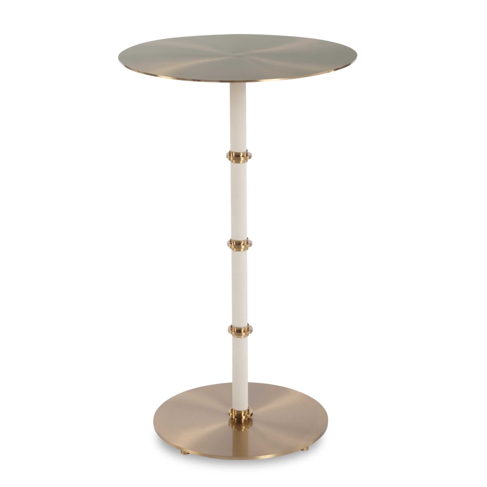 Uttermost Cyprus Brass Accent Table