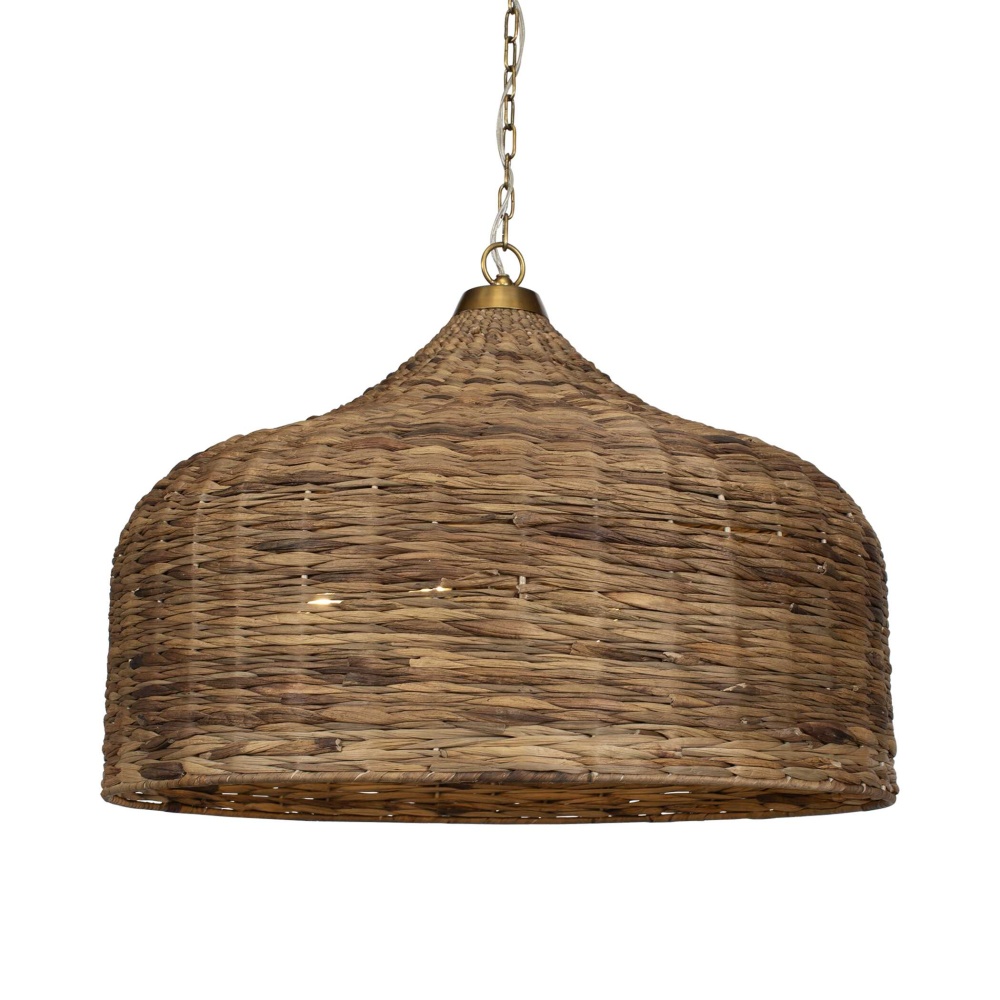 Uttermost Tauranga Seagrass 5 Light Pendant