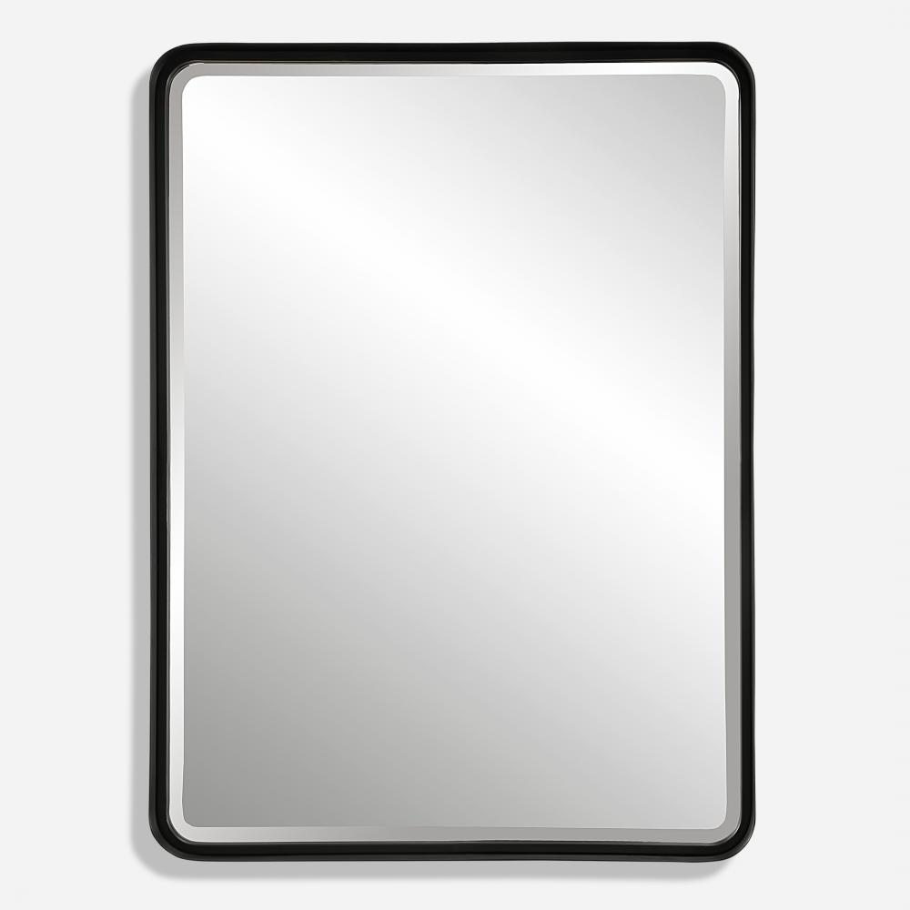 Black Large Mirror