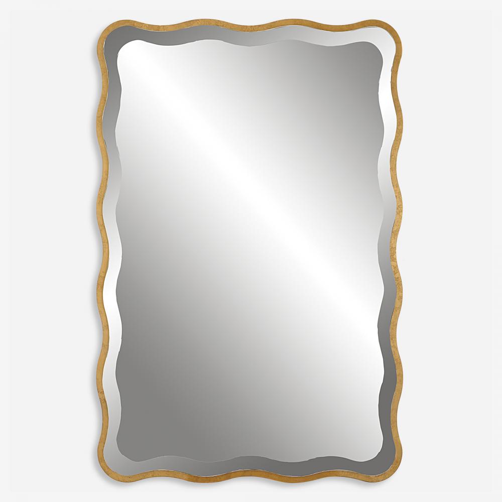 Uttermost Aneta Gold Scalloped Mirror