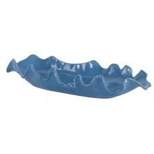Uttermost 18052 - Uttermost Ruffled Feathers Blue Bowl