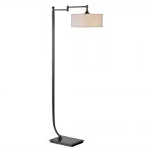 Uttermost 28080-1 - Uttermost Lamine Dark Bronze Floor Lamp