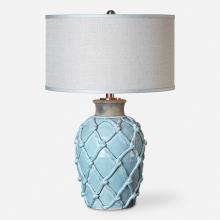 Uttermost 27139-1 - Uttermost Parterre Pale Blue Table Lamp